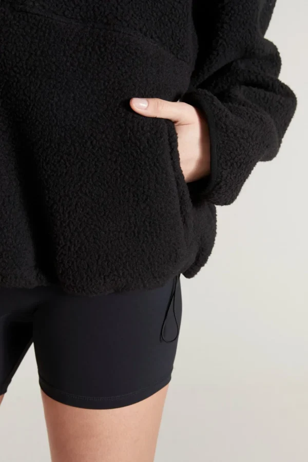 Jumpers & Hoodies<ALL FENIX Soft Fleece 1/2 Zip Sweater Black