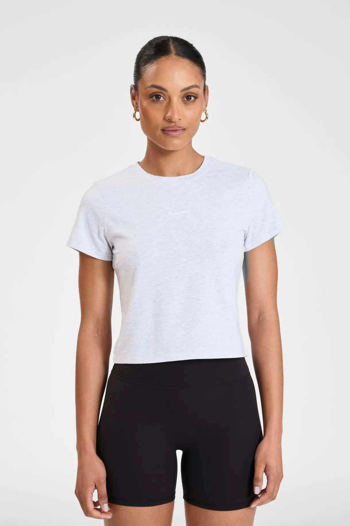 Tees & Tanks<ALL FENIX ALLFENIX Baby Tee WhiteMarle