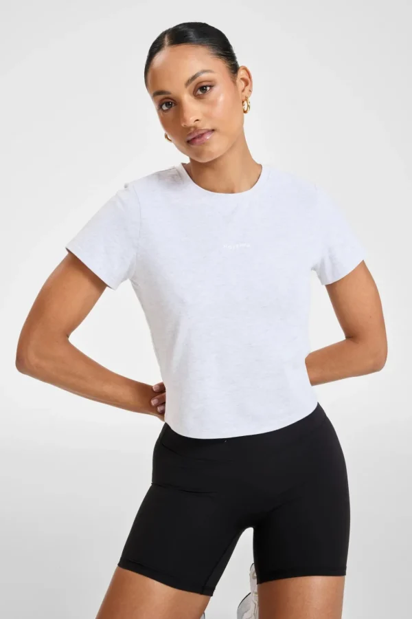 Tees & Tanks<ALL FENIX ALLFENIX Baby Tee WhiteMarle