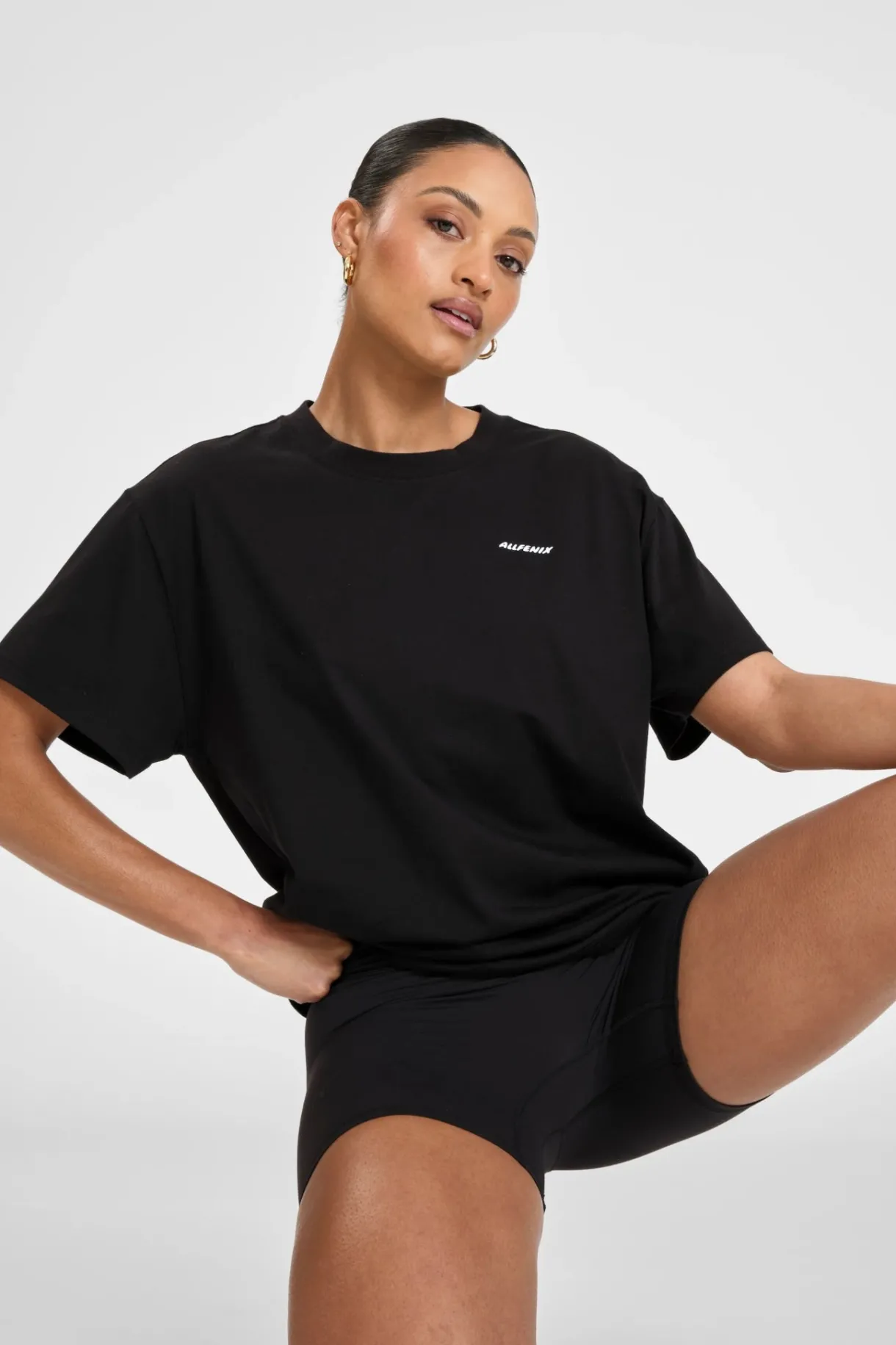 Tees & Tanks<ALL FENIX ALLFENIX Signature Tee Black