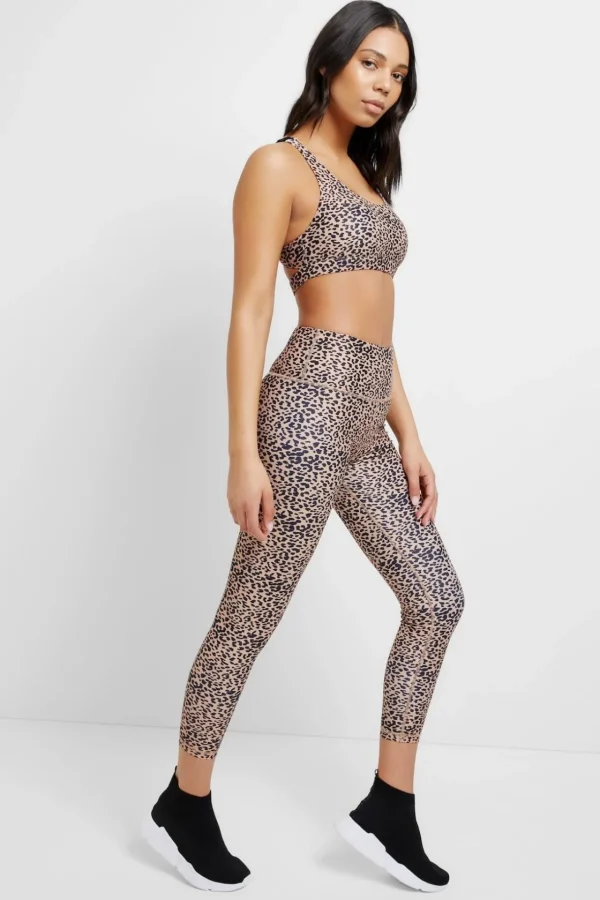Sports Bras<ALL FENIX Cheetah Sports Bra Sand