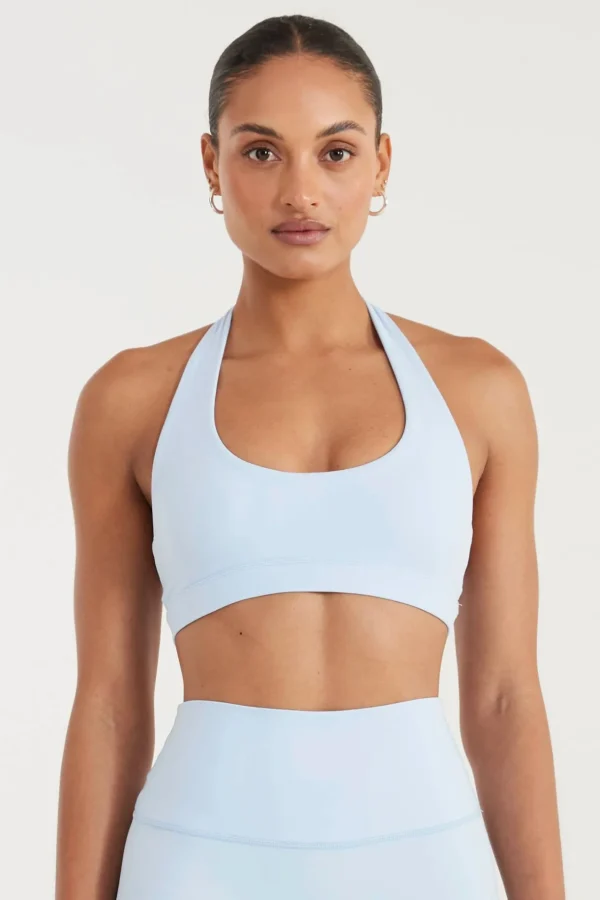 Sports Bras<ALL FENIX CLOUDCORE Halter Sports Bra SkyBlue