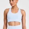 Sports Bras<ALL FENIX CLOUDCORE Racer Sports Bra SkyBlue