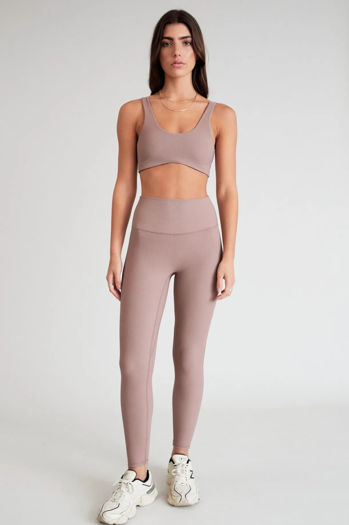 7/8 Leggings<ALL FENIX EcoRib 7/8 Legging Latte