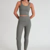 7/8 Leggings<ALL FENIX EcoRib 7/8 Legging Olive