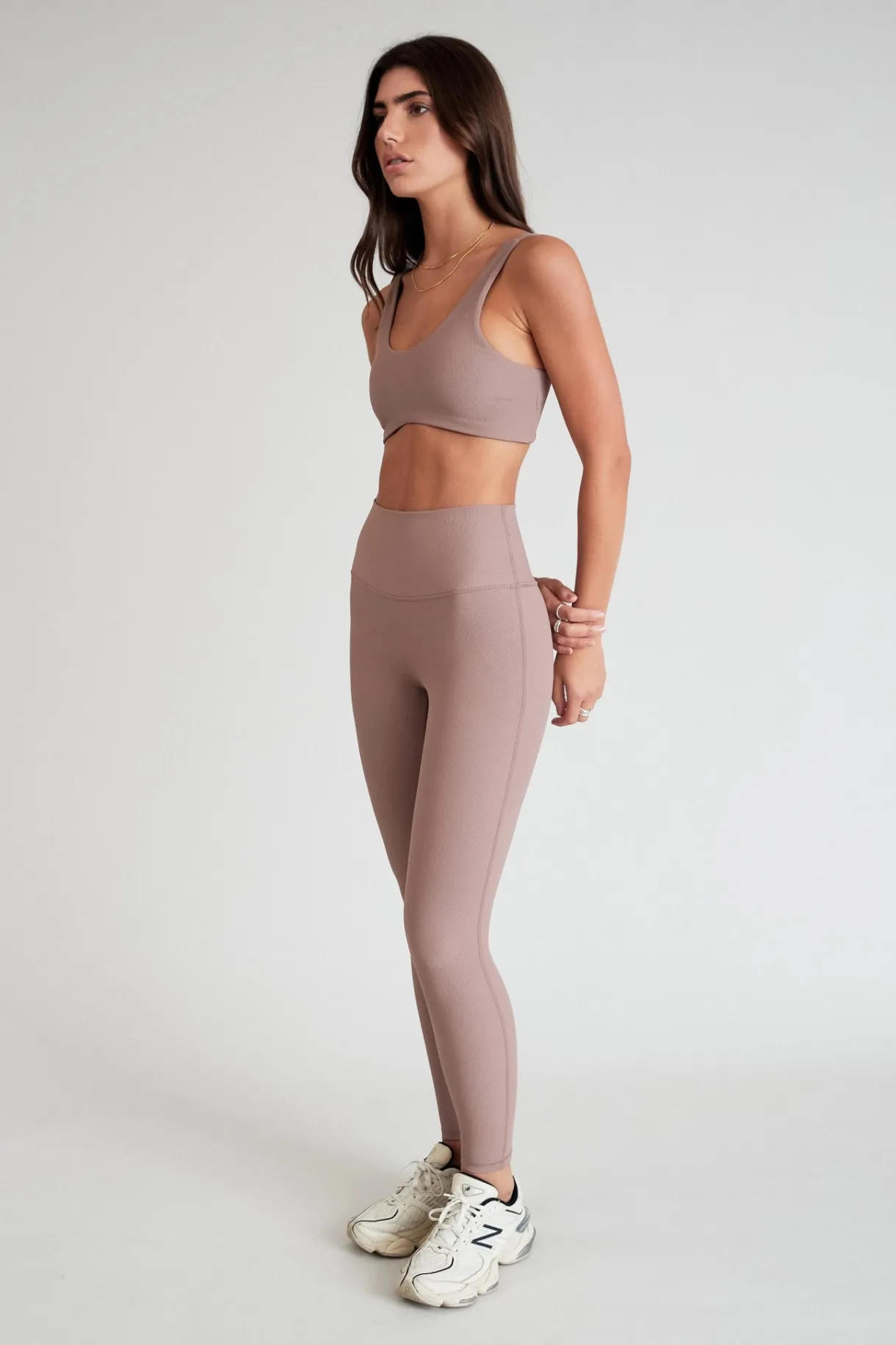 7/8 Leggings<ALL FENIX EcoRib 7/8 Legging Latte