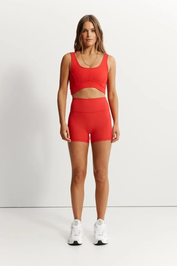 Sports Bras<ALL FENIX EcoRib Contour Sports Bra Watermelon