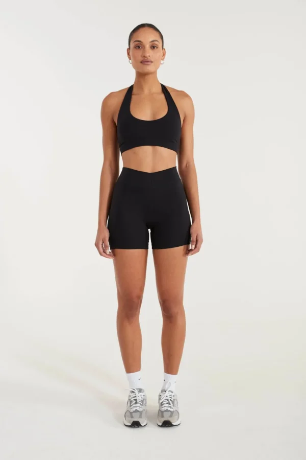 Sports Bras<ALL FENIX EcoSculpt Halter Sports Bra Black