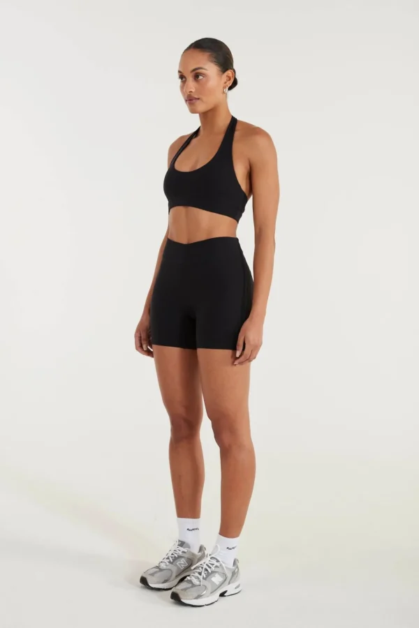 Sports Bras<ALL FENIX EcoSculpt Halter Sports Bra Black