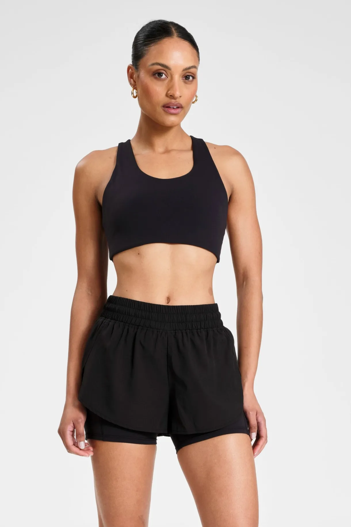 Bike Shorts<ALL FENIX EcoSculpt Running Short Black