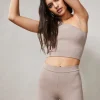 Knitwear | Sports Bras<ALL FENIX Milano One Shoulder Top Brown