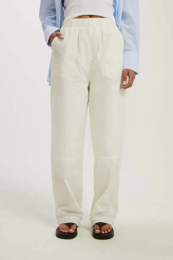 Pants<ALL FENIX Summertide Wide Leg Pant White