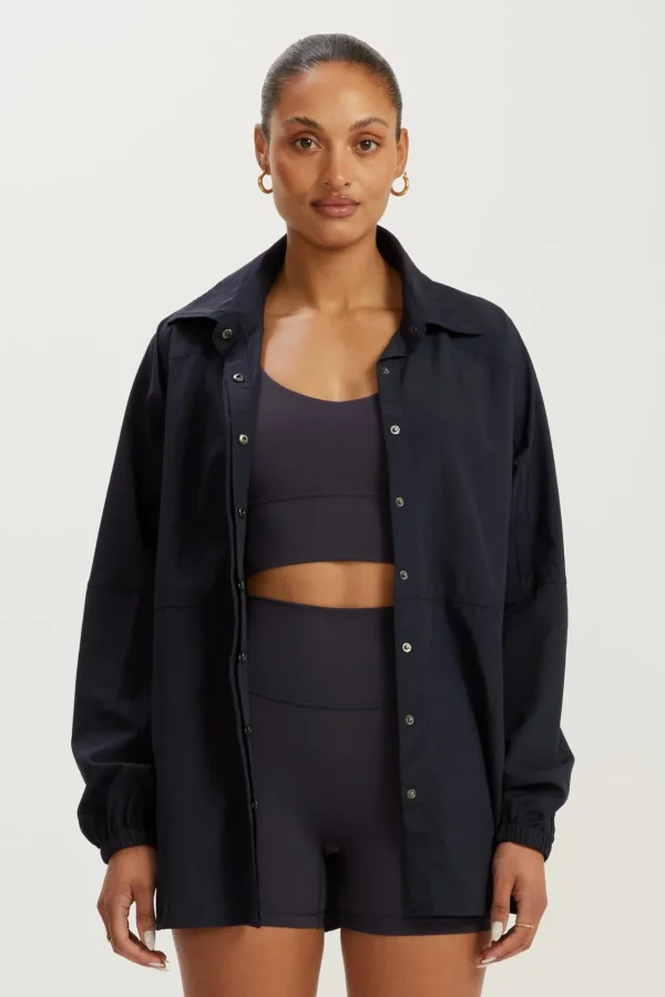 Jackets | Shirts<ALL FENIX Sunny Spray Shirt Navy